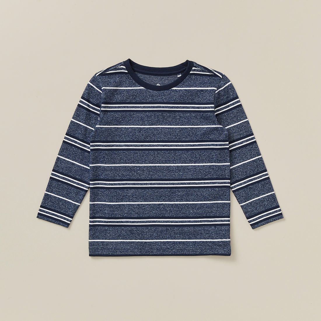 Long Sleeve Striped Top - Blue | Target 