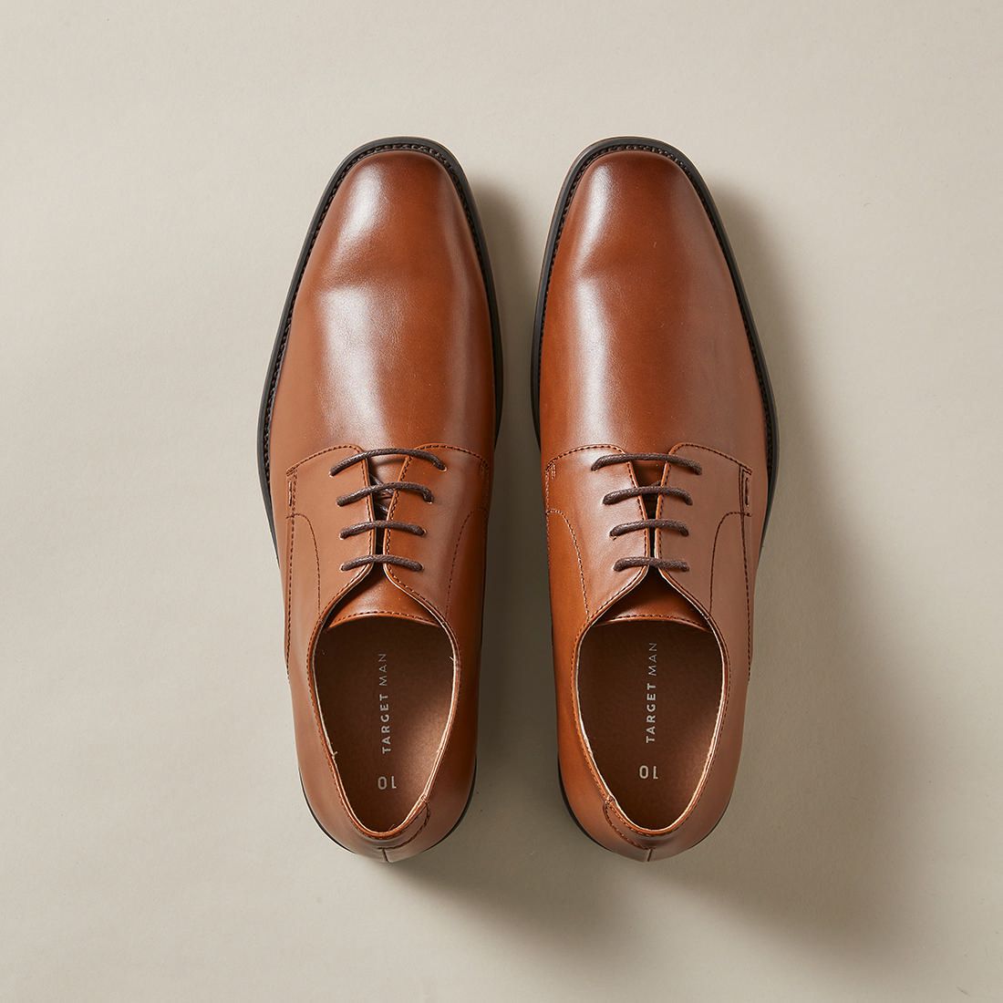 Mens Graham Dress Shoes - Tan | Target 
