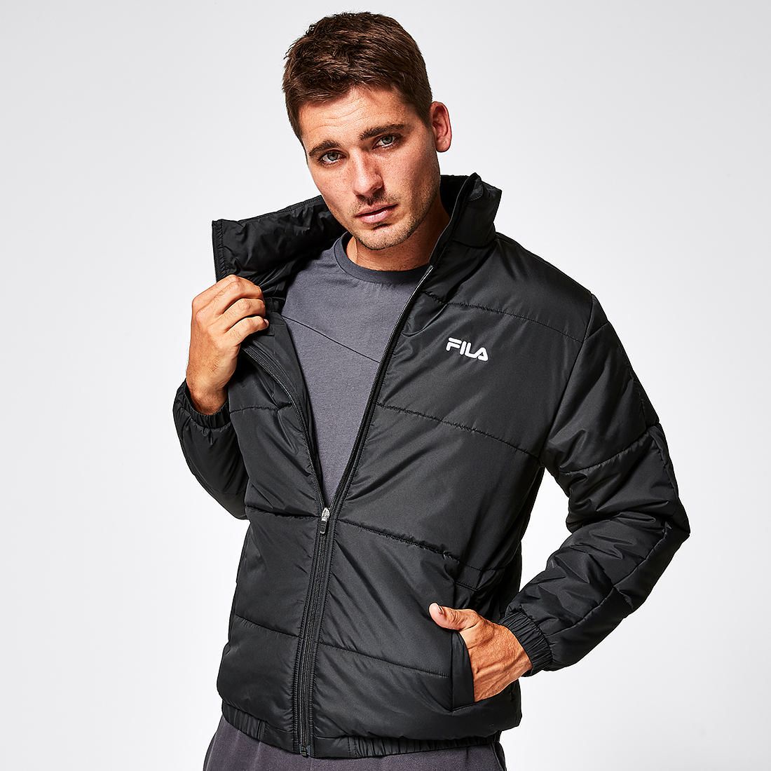 mens puffer vest target