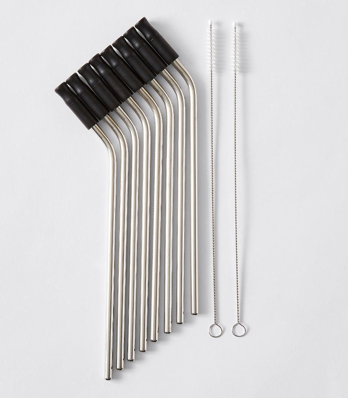 10 Pack Stainless Steel Straws Target Australia 10 Pack Stainless Steel Straws Target Australia