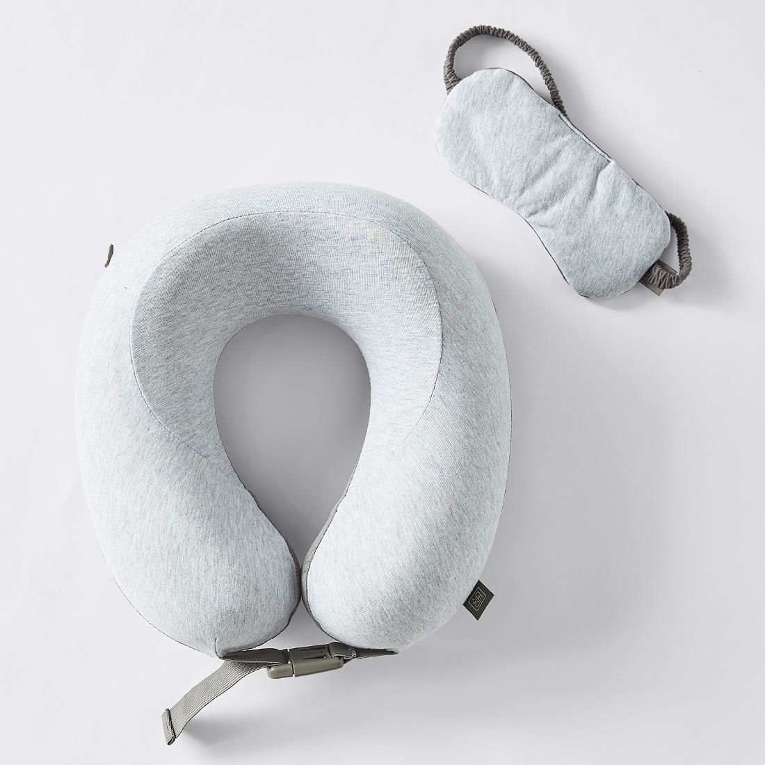 Mouv Neck Pillow and Eye Mask Set Target Australia