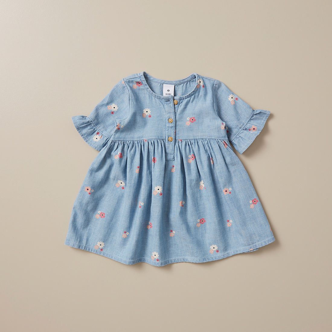 baby chambray dress