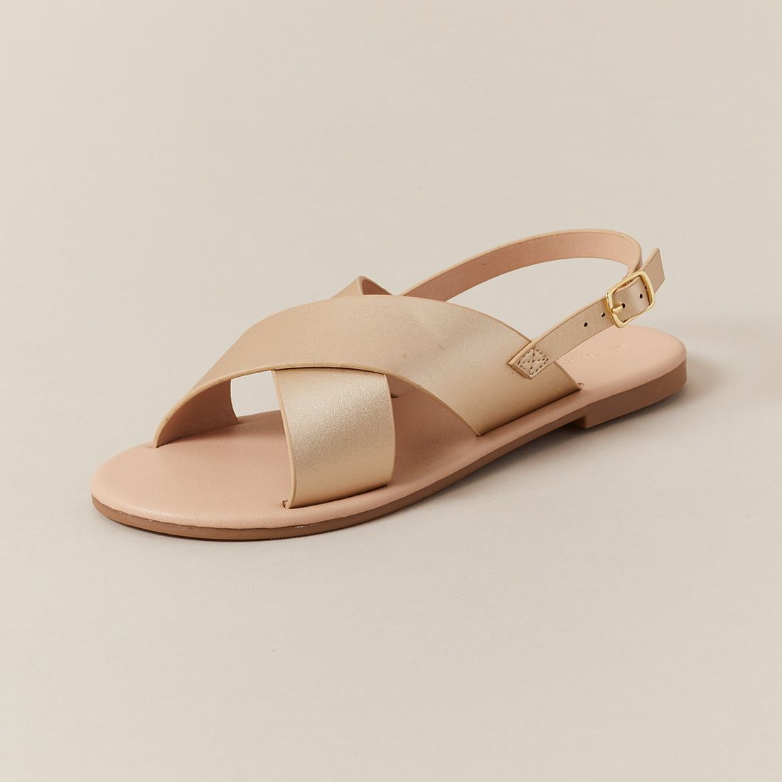 cross front sandals