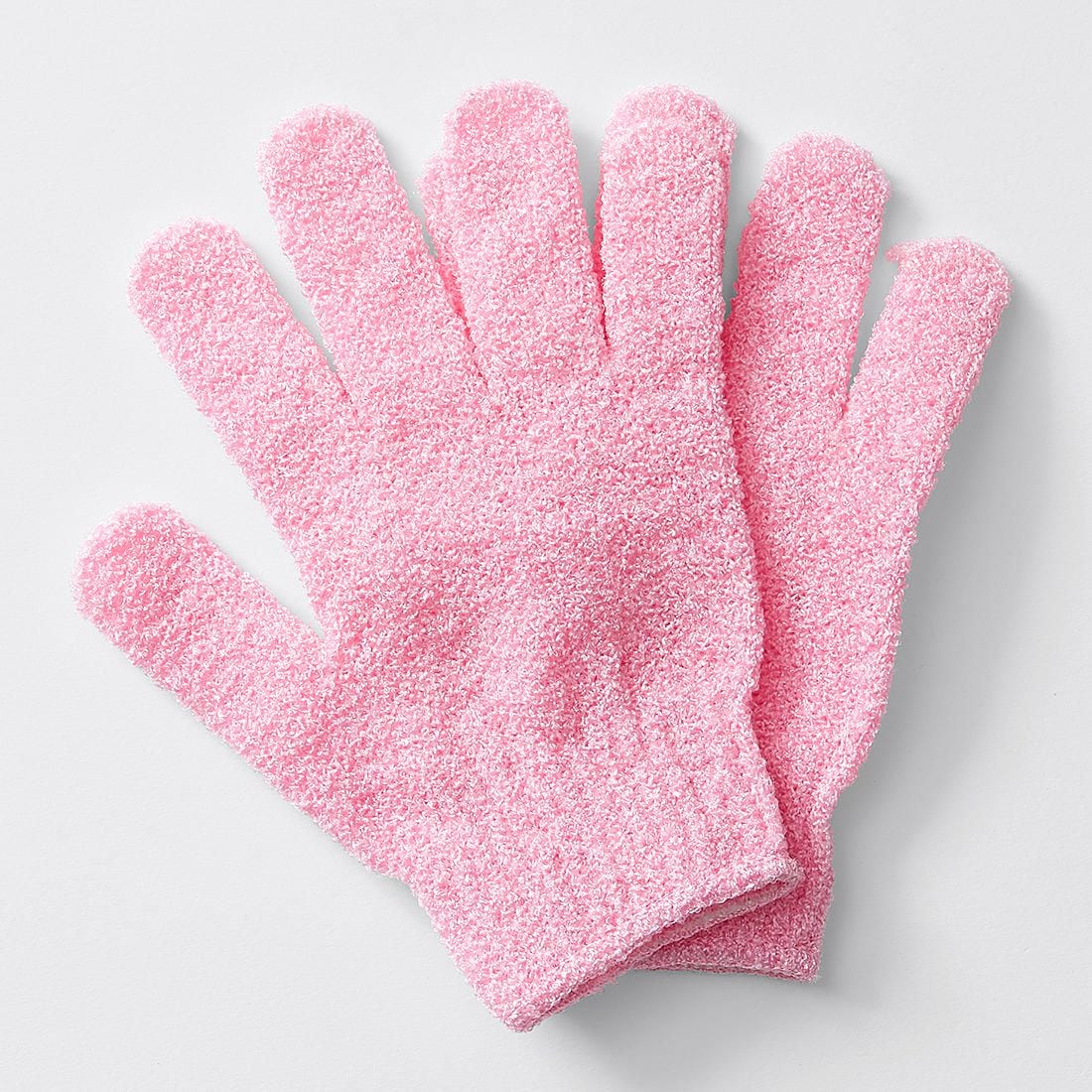 exfoliating gloves 2 pack pink target australia