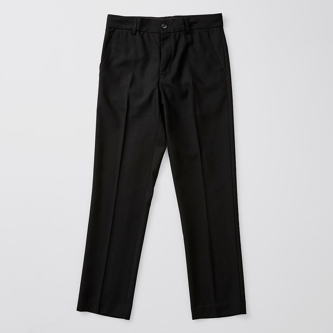 boys black suit pants