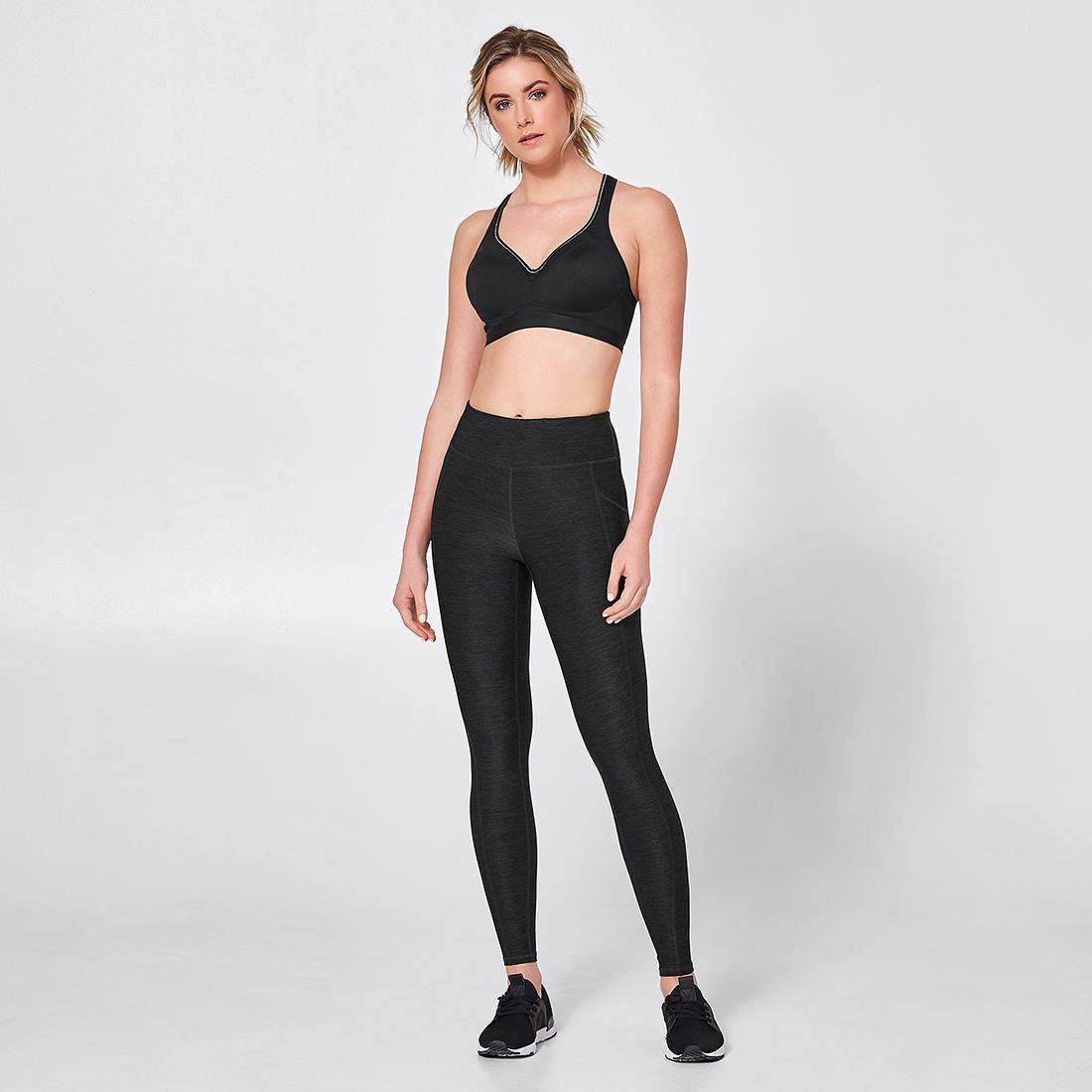 Active Full Length Core Tights - Khaki 
