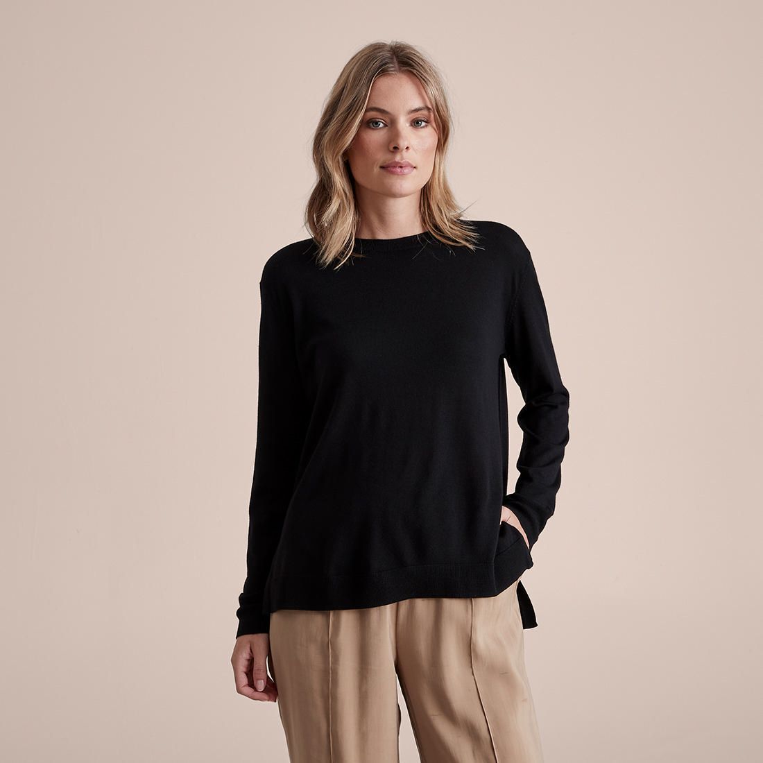 Preview Merino Wool Crew Neck Jumper 