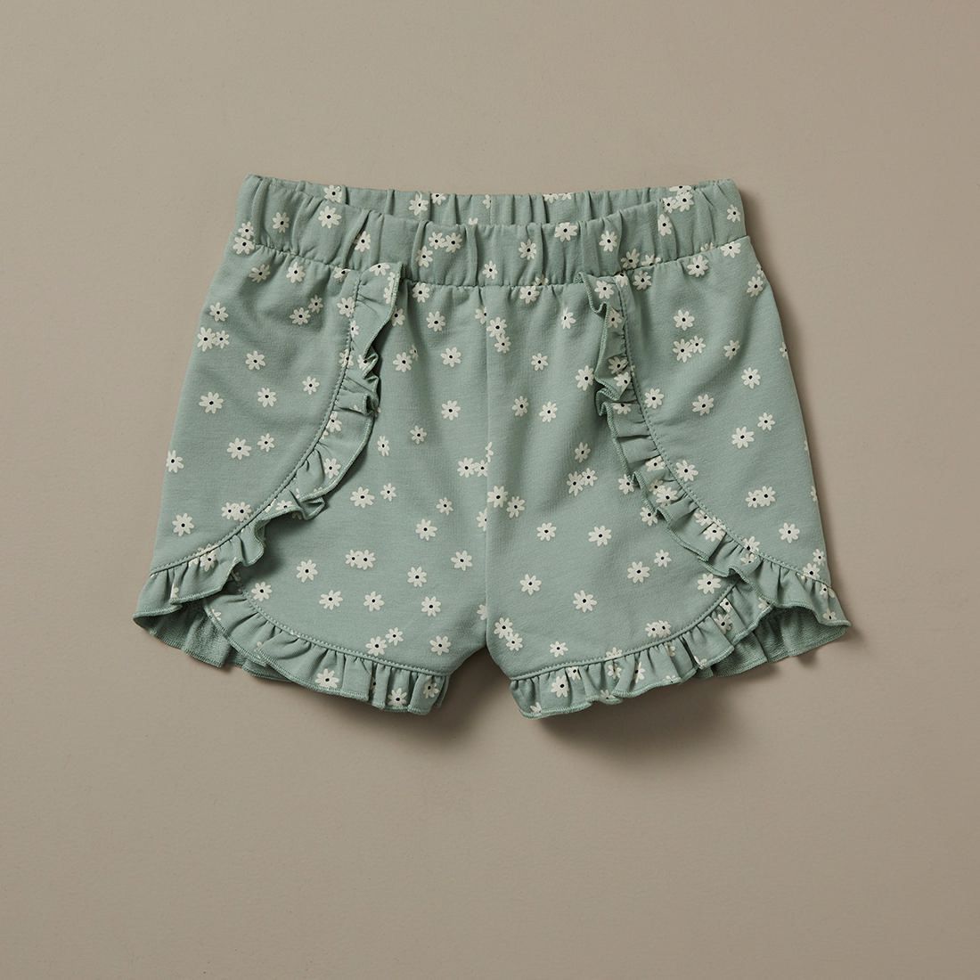Frill Shorts - Green Floral | Target 