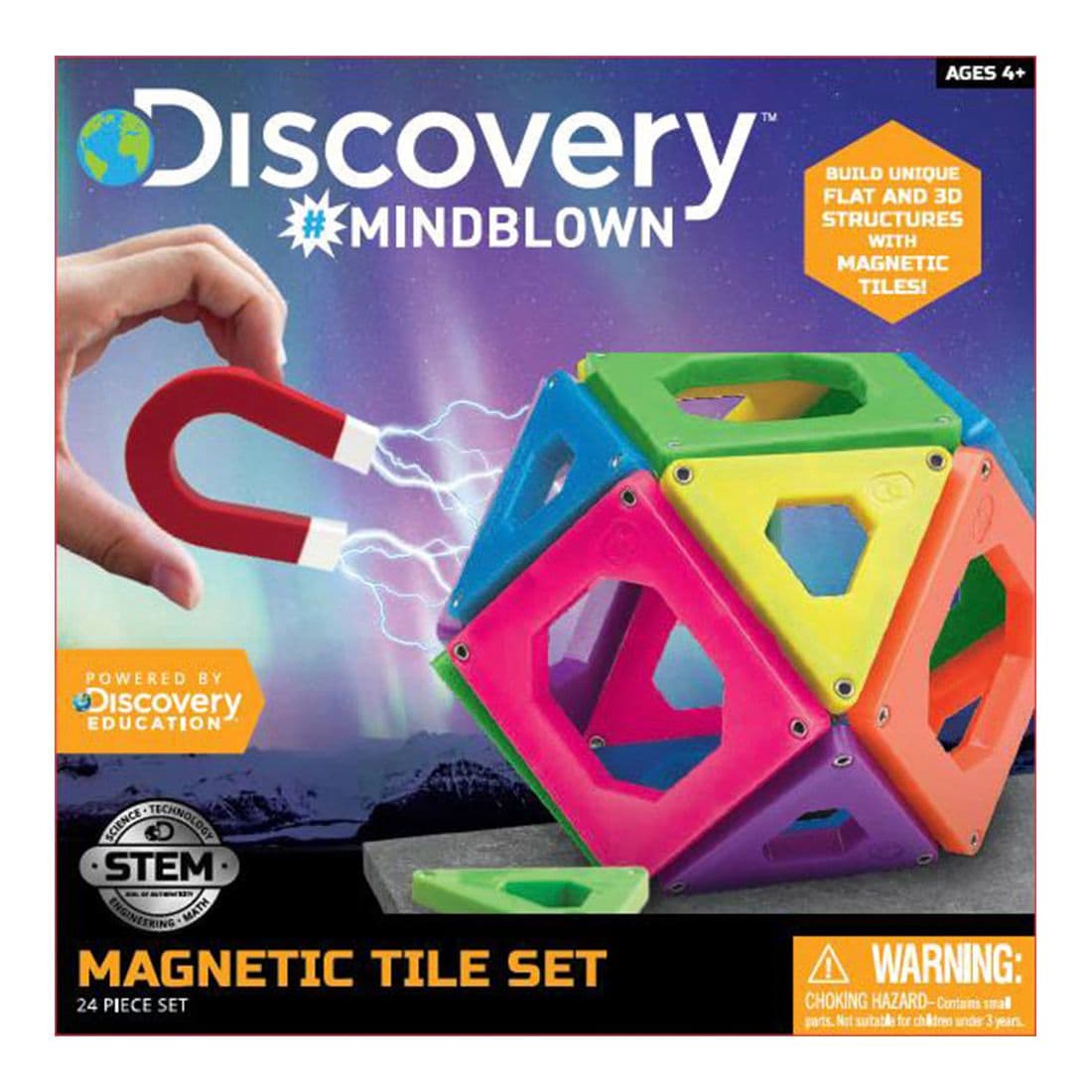 discovery magnetic tile set