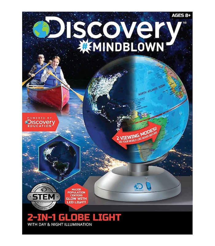 STEM Discovery #Mindblown Kids 2-in-1 World Globe Light | Target Australia