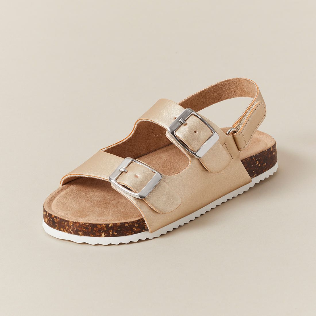 target buckle sandals