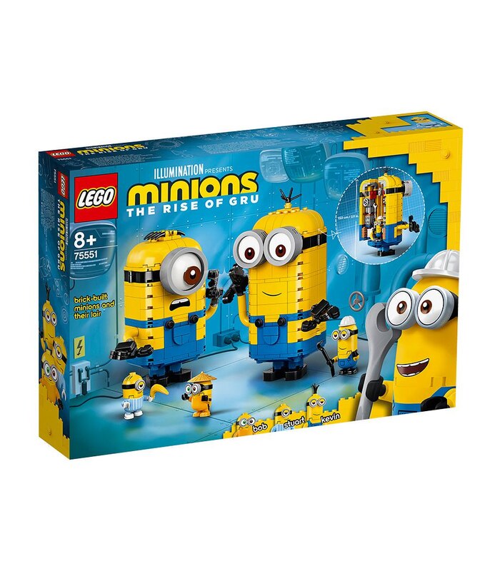 Lego Reg Minions Brick Built Minions And Their Lair Target Australia