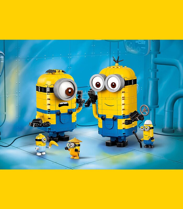 Lego Reg Minions Brick Built Minions And Their Lair Target Australia