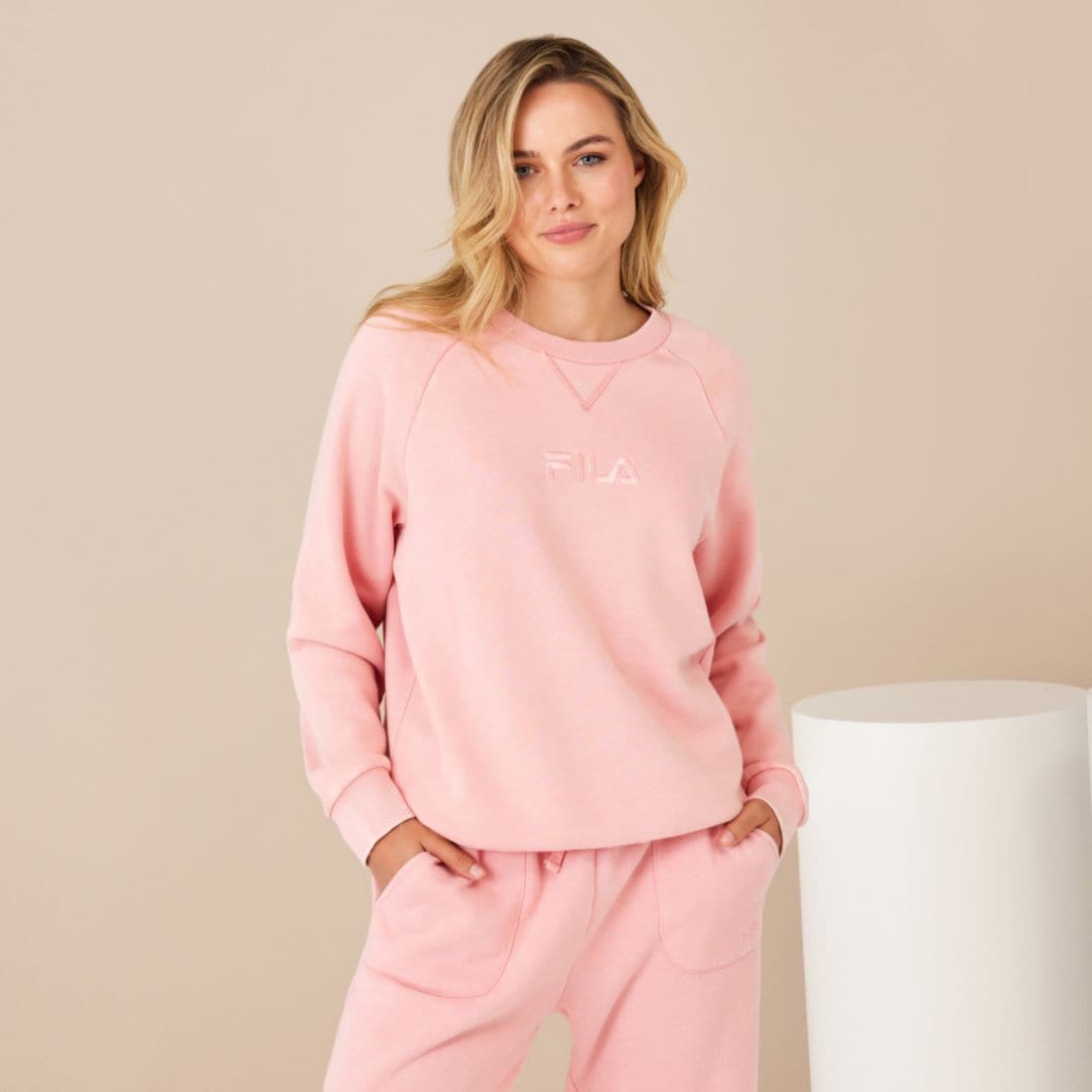 Fila pink sweater hotsell