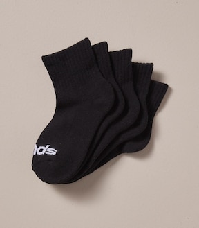 Bonds Kids Cushioned 1/4 Crew Socks - 5 Pack