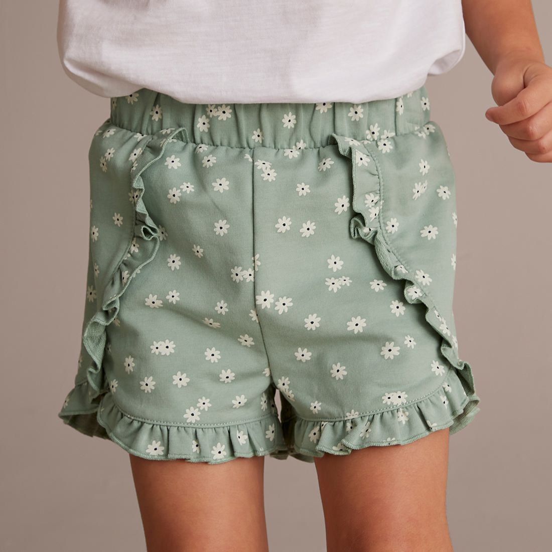 Frill Shorts - Green Floral | Target 