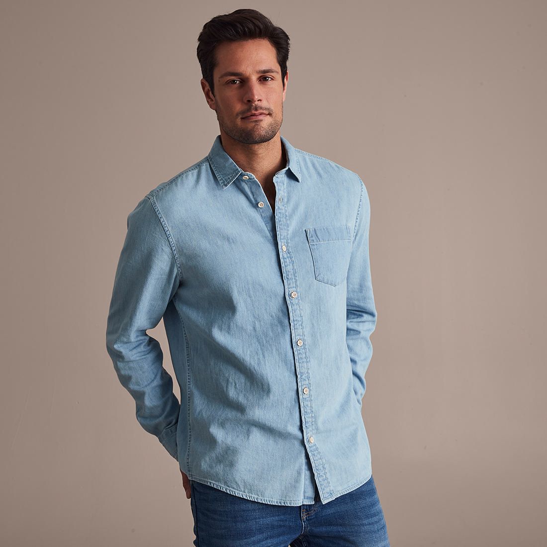 target mossimo denim shirt