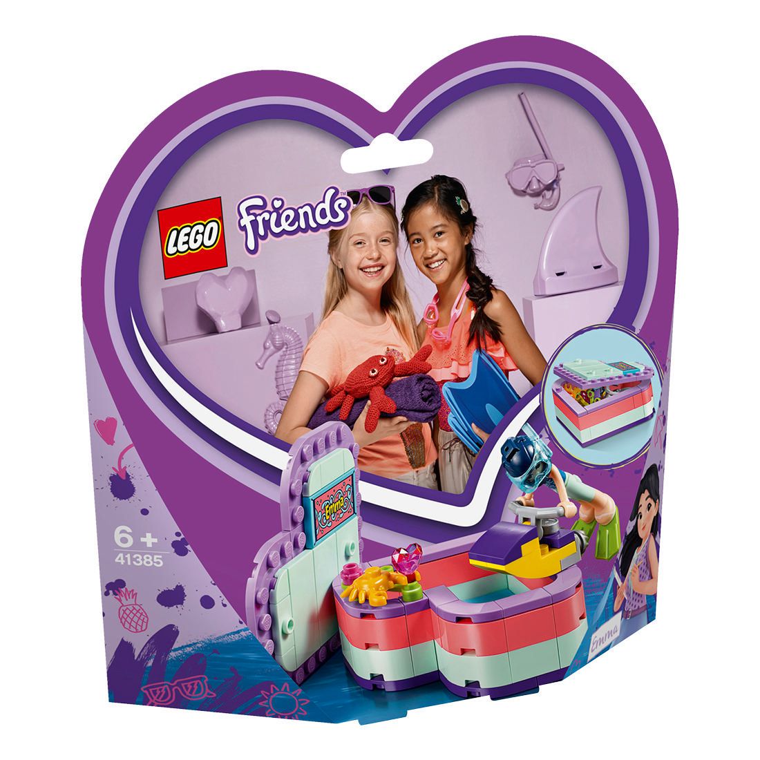 lego friends emma's heart box