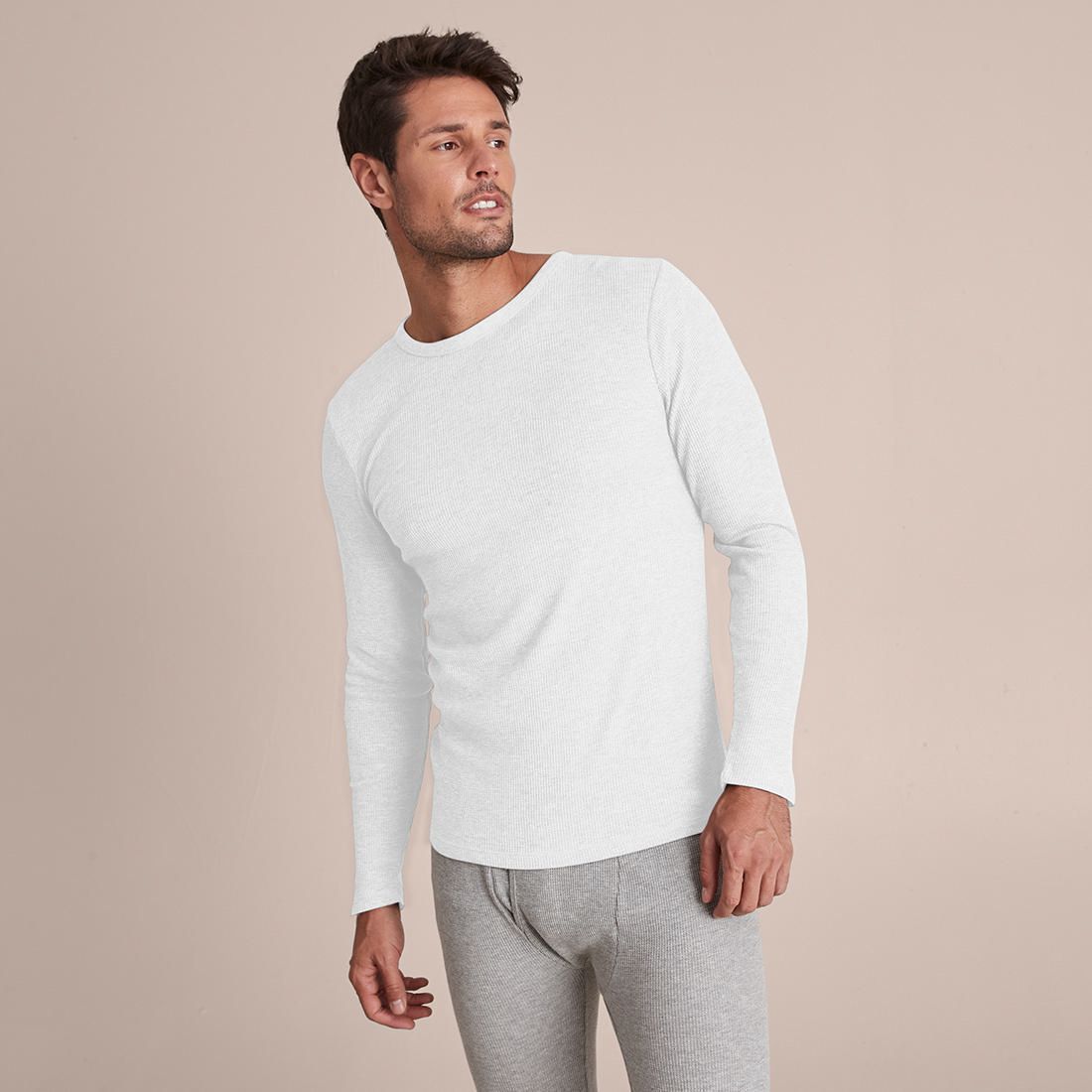 Maxx Thermal Waffle Long Sleeve Top 