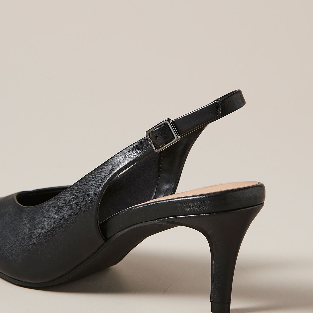 Womens Darla IV Slingback Heels - Black 