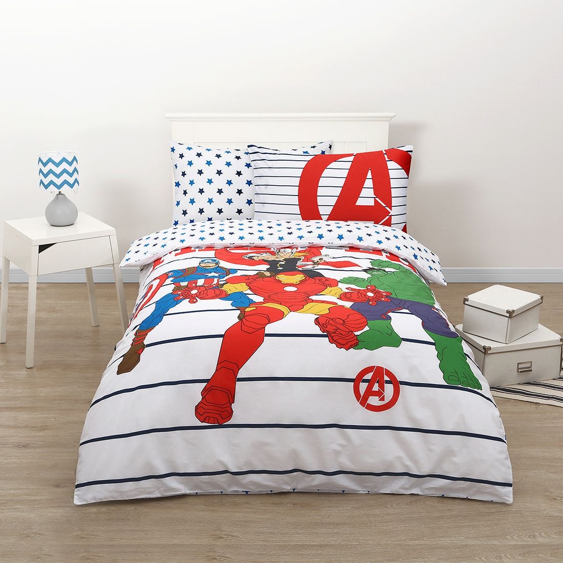 Marvel Avengers Quilt Cover Set Target Australia