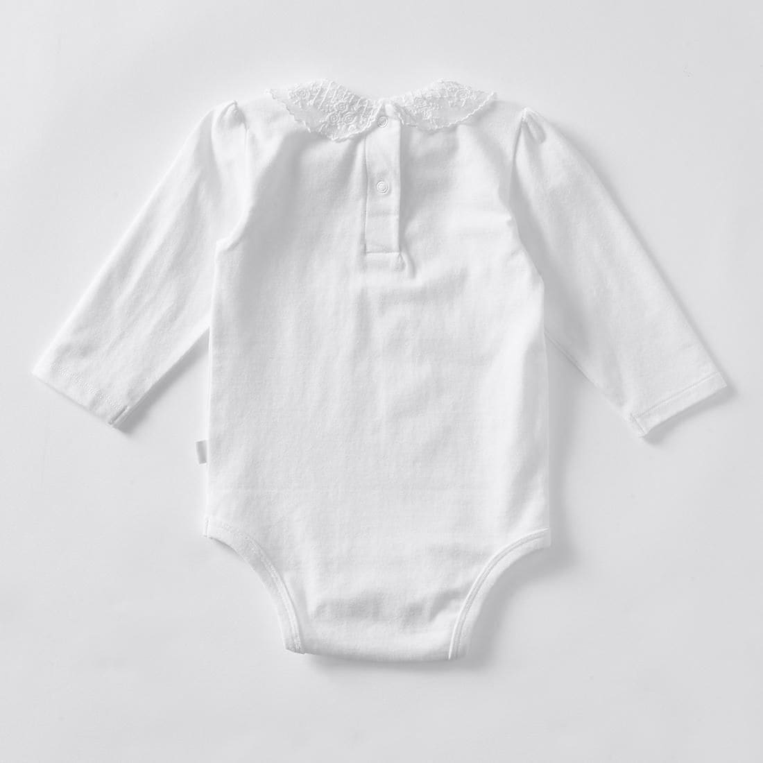 baby bodysuit with collar