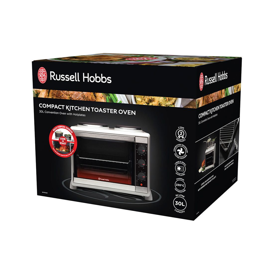 russell hobbs compact kitchen toaster oven