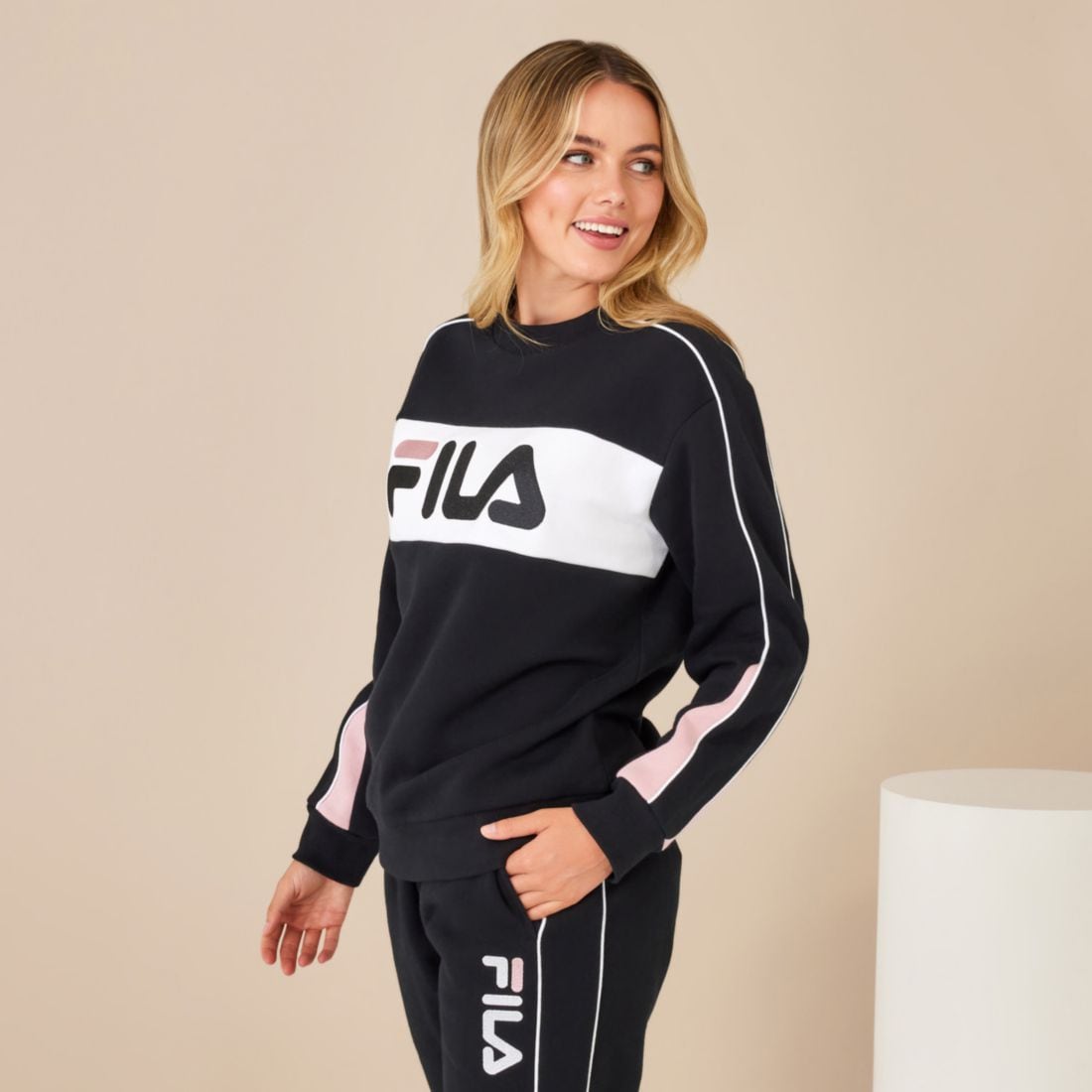 Fila Aimee Crew Jumper | Target Australia