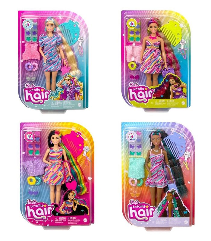 Barbie Totally Hair Doll - Assorted | Target Australia