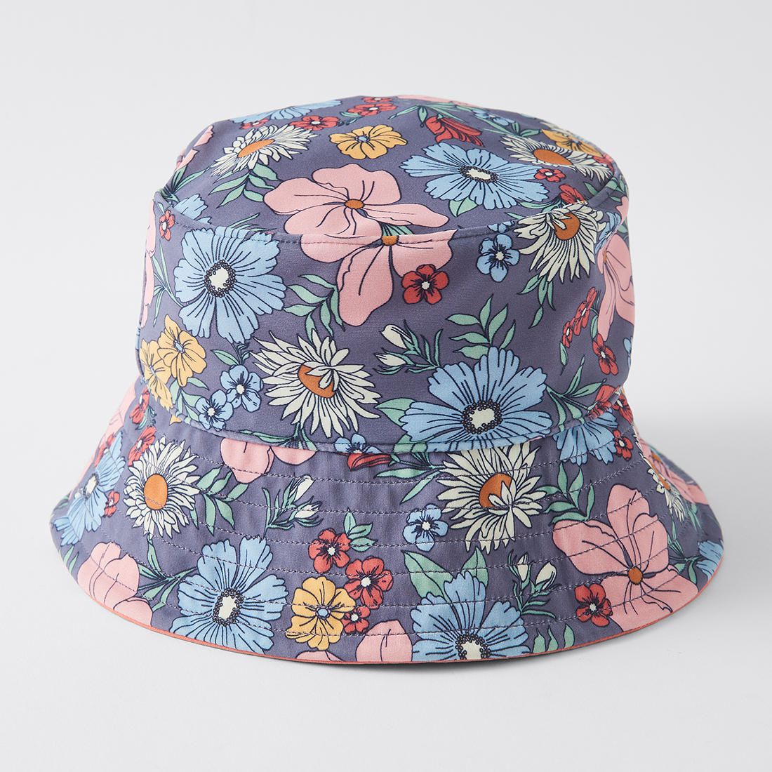 Baby Reversible Floral Swim Hat 