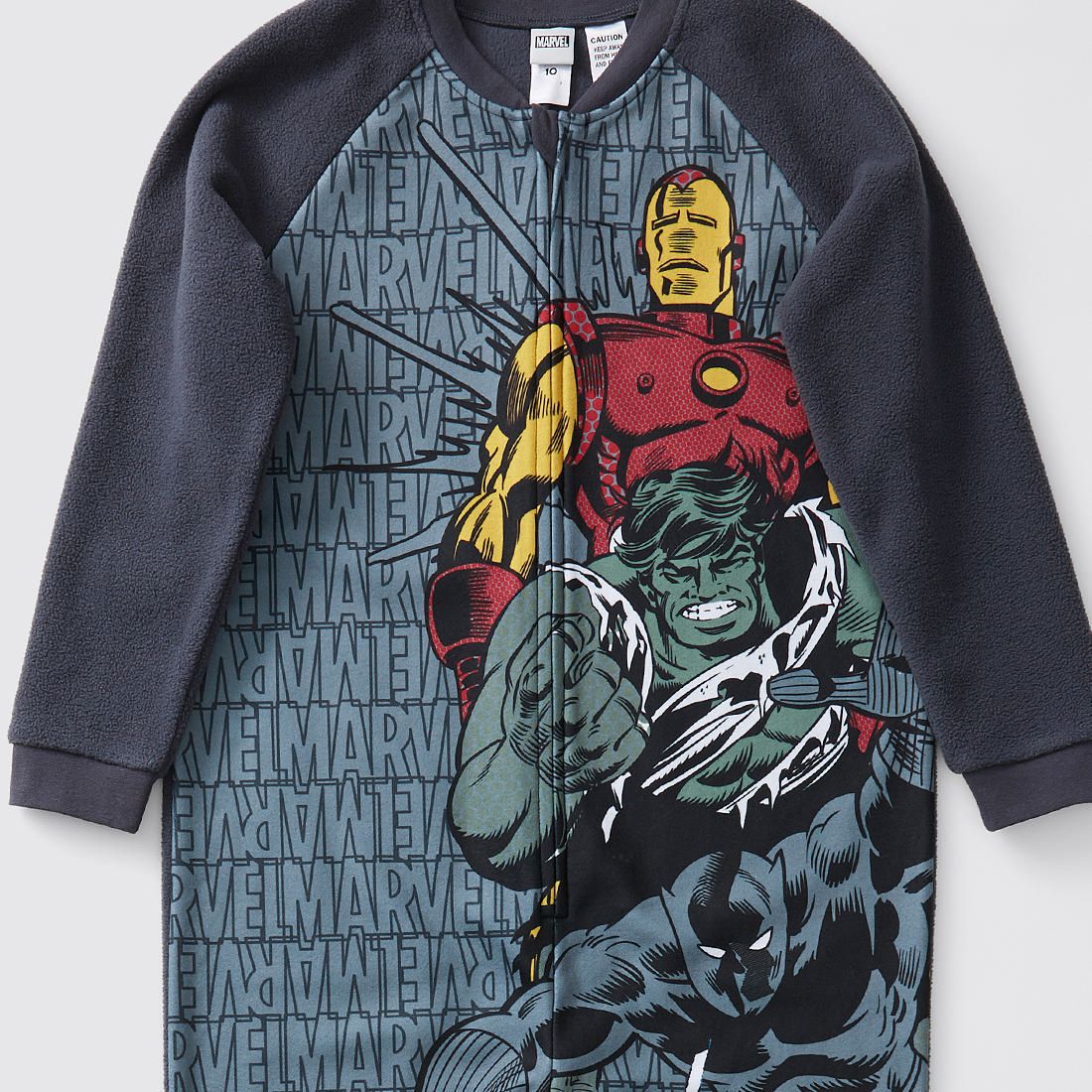 marvel sleepsuit