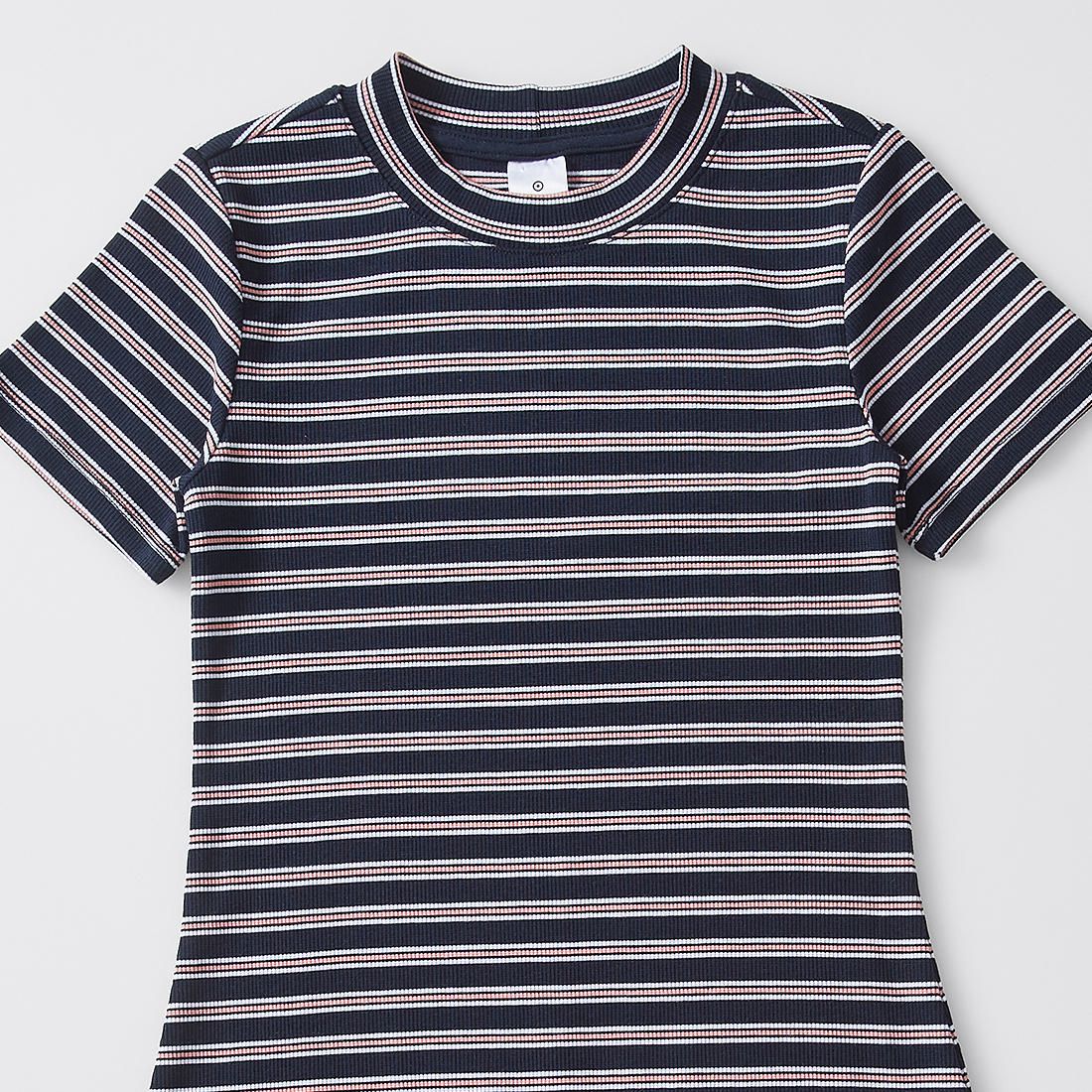 navy and white striped dress australia