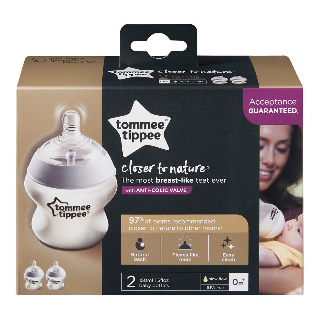 tommee tippee closer to nature grey