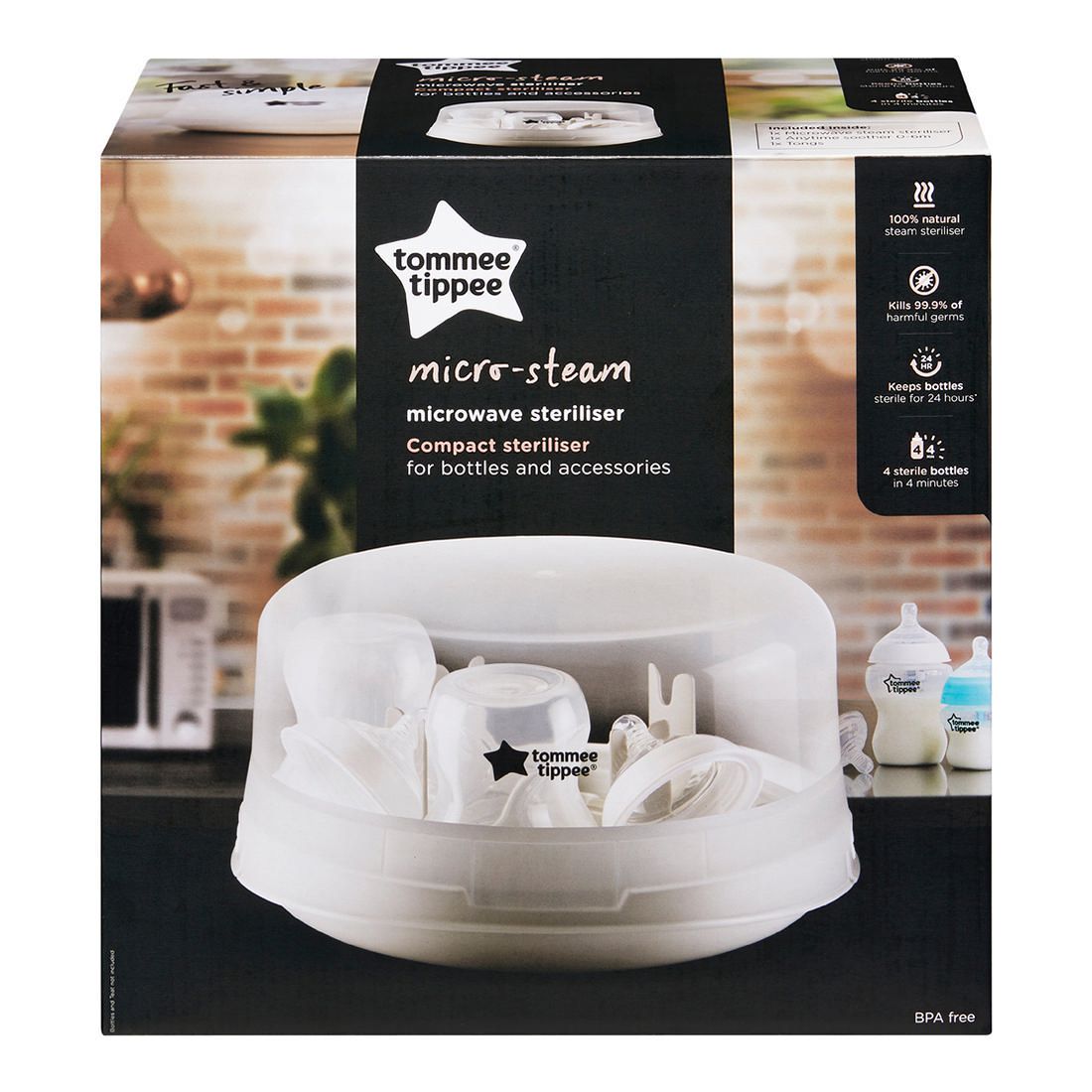 bottle steriliser target