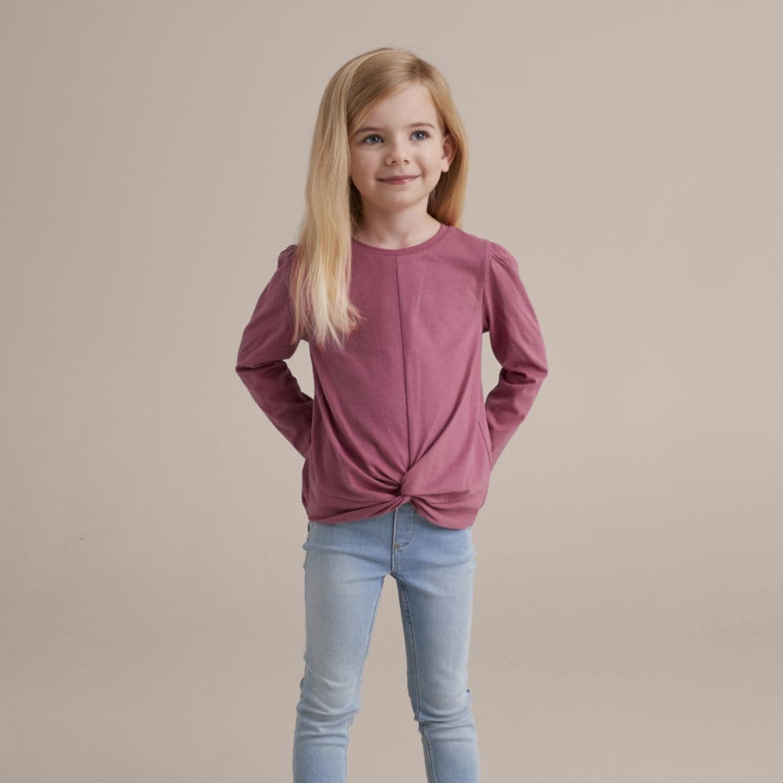 Knot Front Top - Dark Pink | Target 