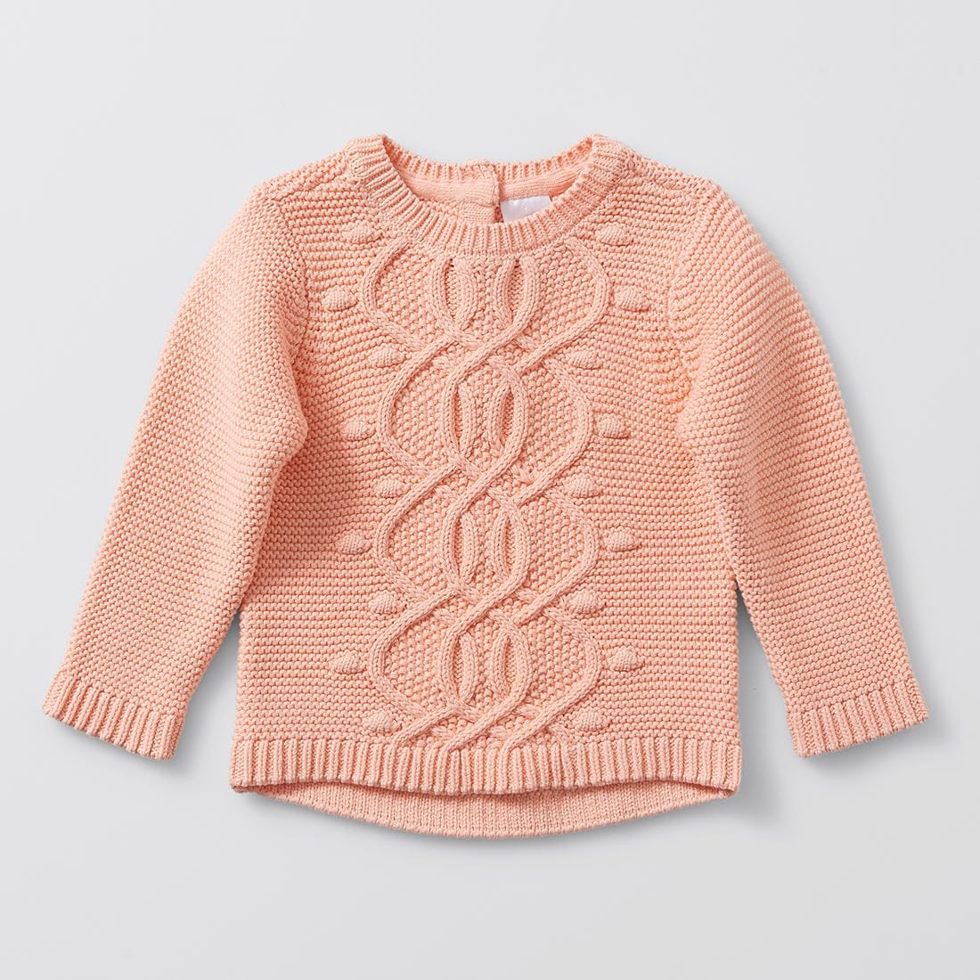 baby cable knit jumper