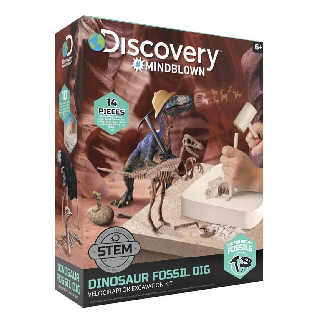 discovery mindblown dinosaur fossil dig