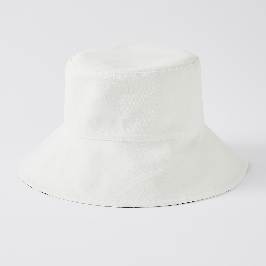 Reversible Bucket Hat - Natural Palm 