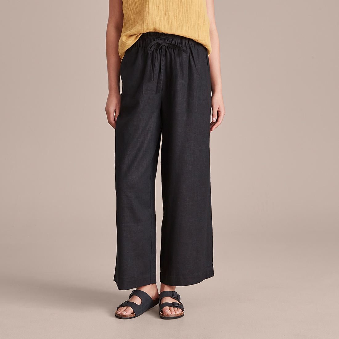 Linen Blend Palazzo Pant | Target Australia