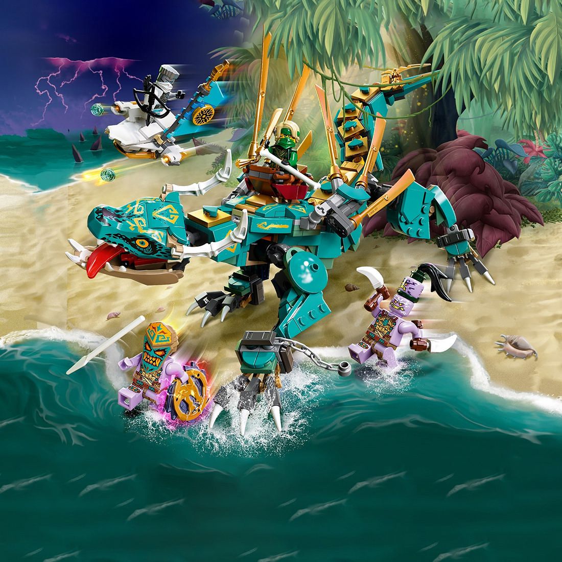 ninjago lego lloyd's dragon