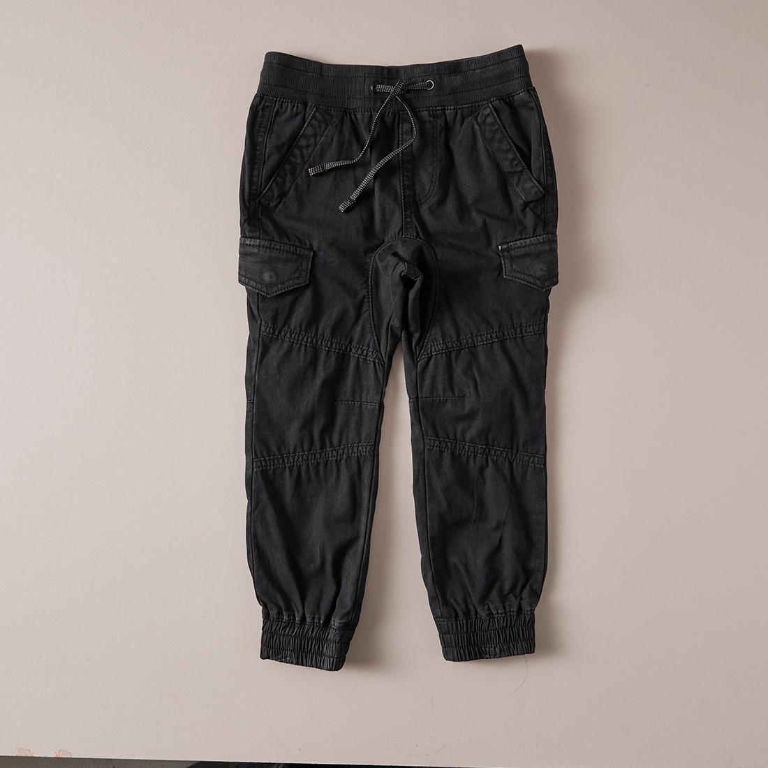Cuffed Cargo Pants - Black | Target 