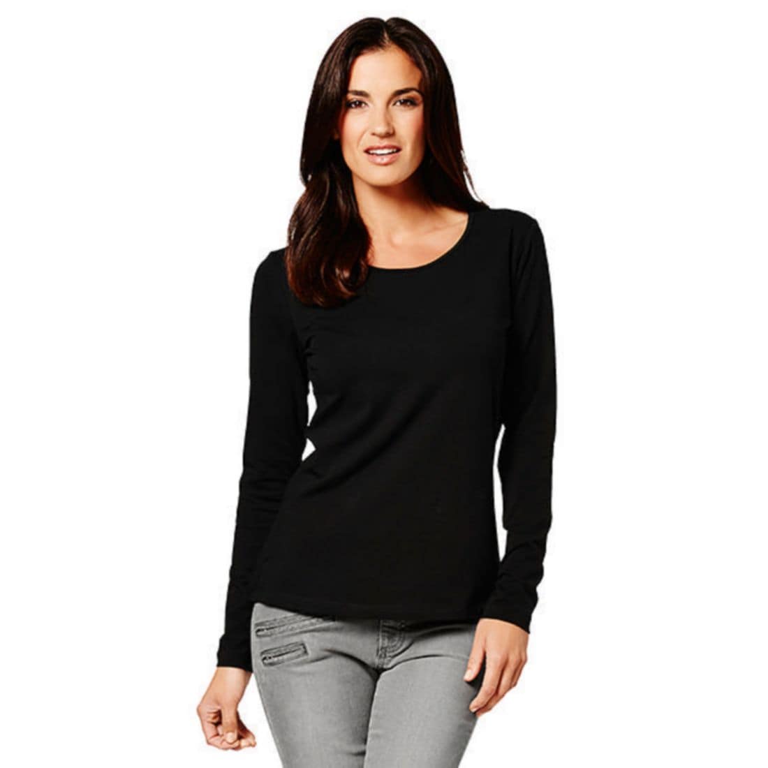 black long sleeve t shirt