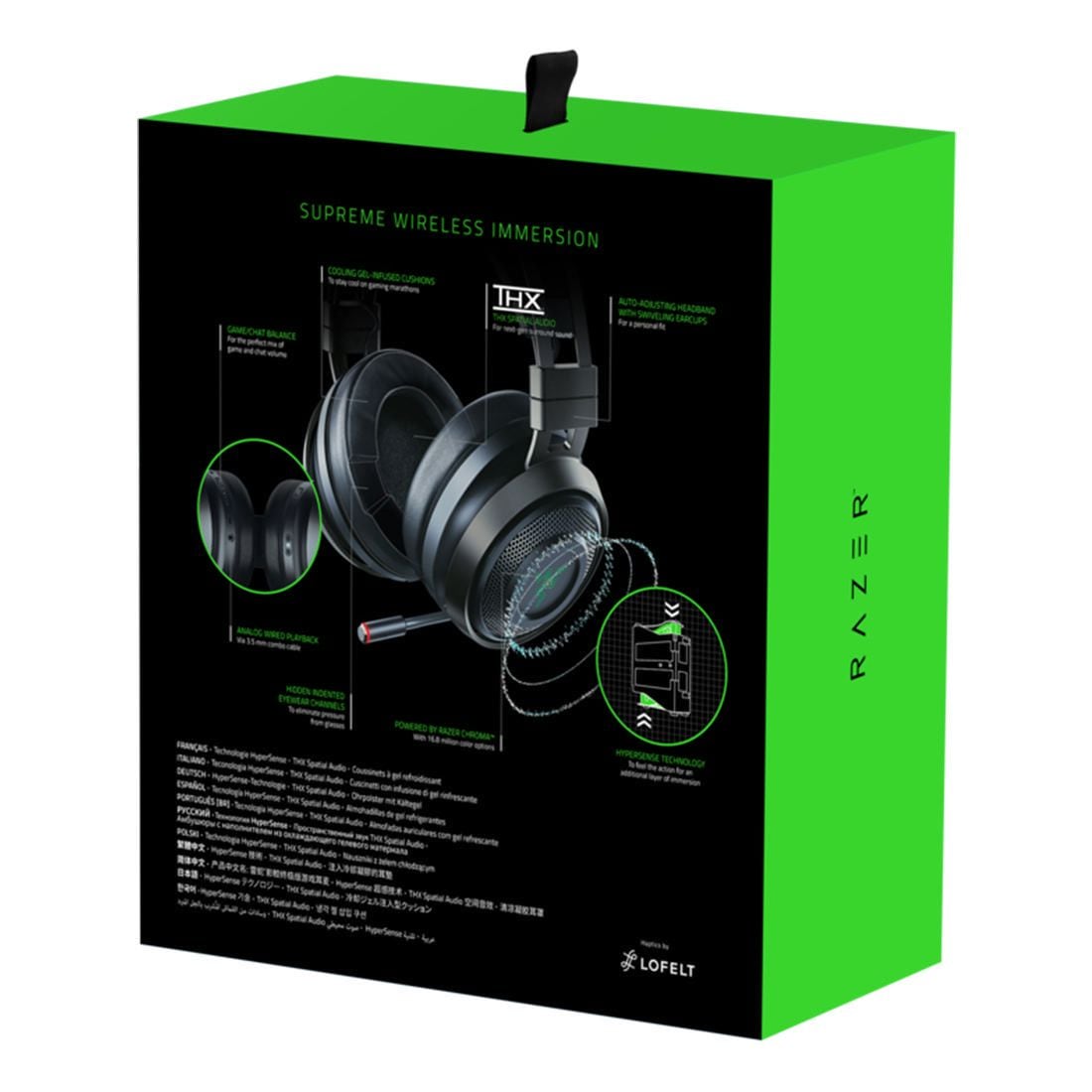 Razer Nari Ultimate Wireless Gaming Headset | Target Australia