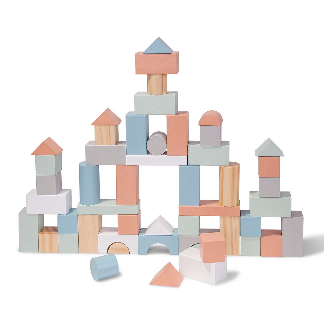 wooden blocks target