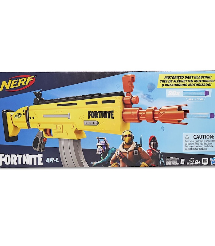Nerf Fortnite BASRL Blaster, Includes 12 Official Nerf Darts, For Ages