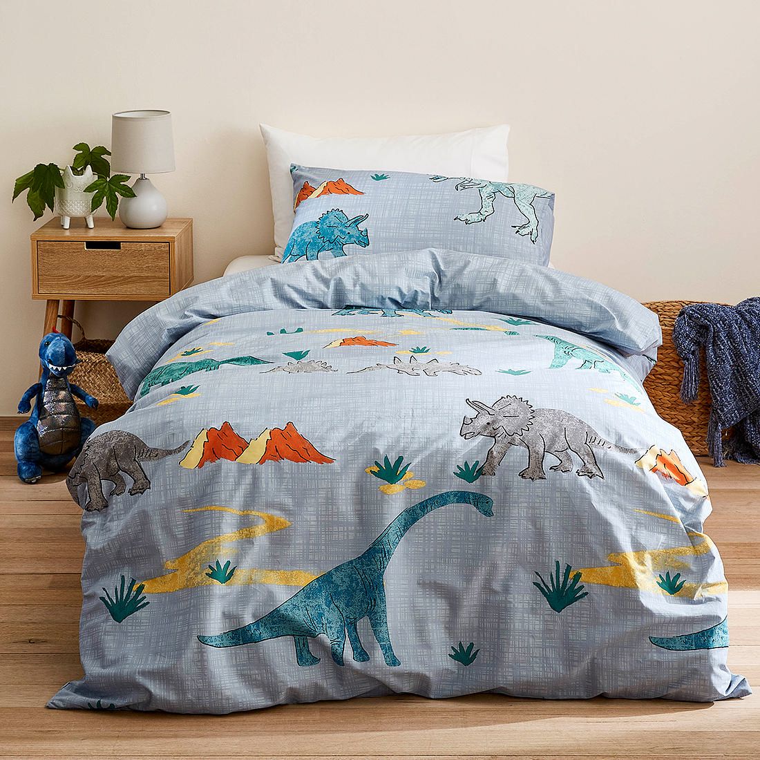 target dinosaur bedding