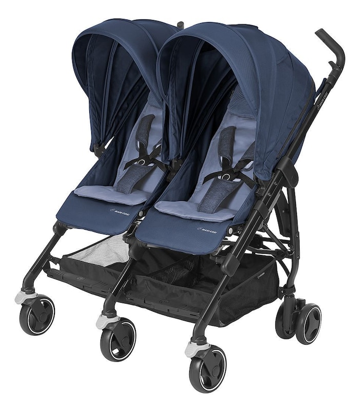 Double Stroller Maxi Cosi Car Seat Velcromag
