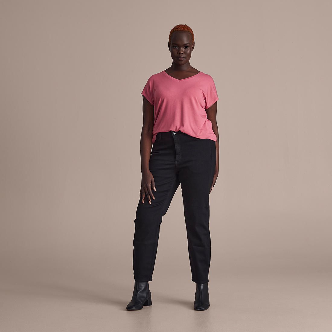 Curve Shape Your Body Straight High Rise Regular Length Jeans | Target  Australia