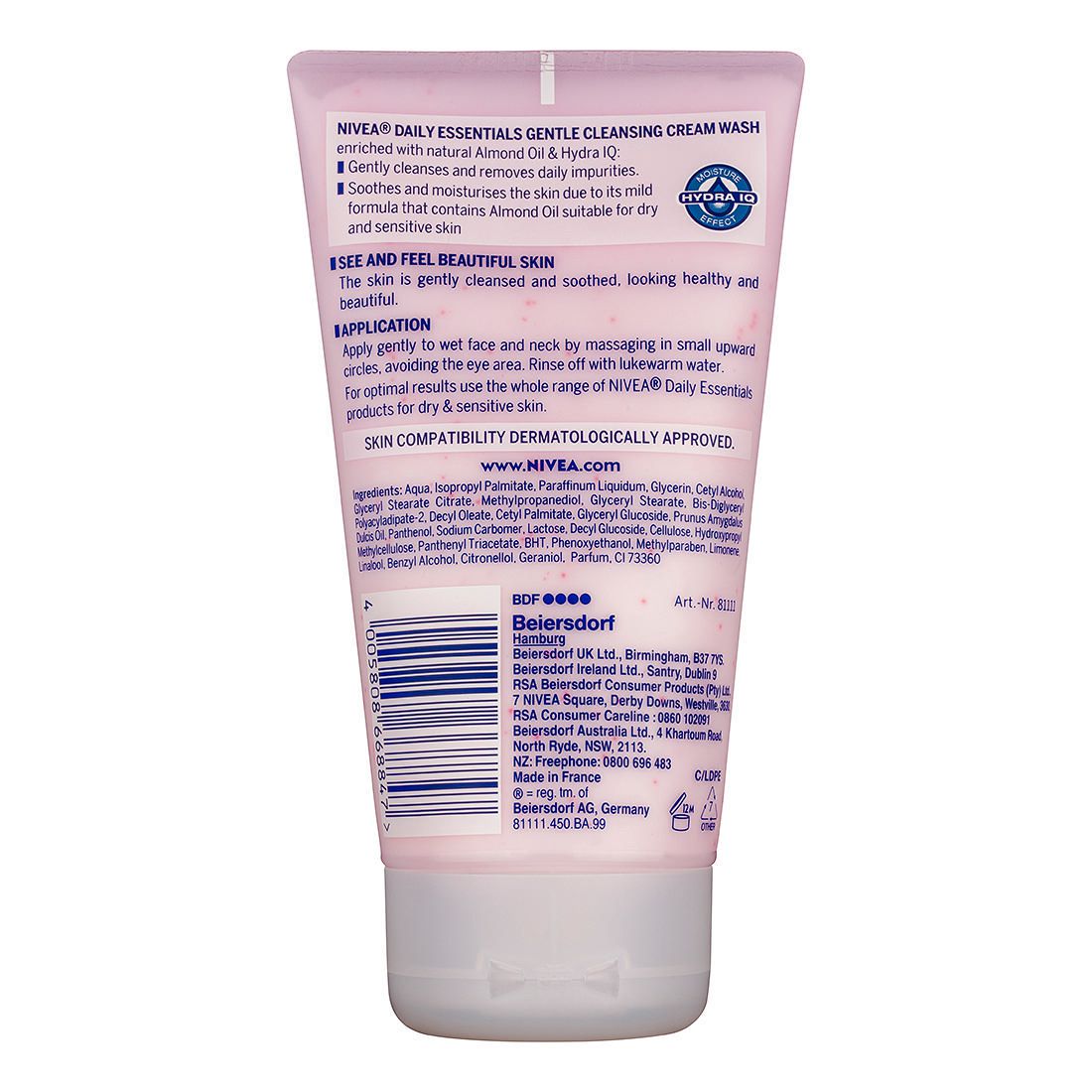 nivea gentle cleansing cream