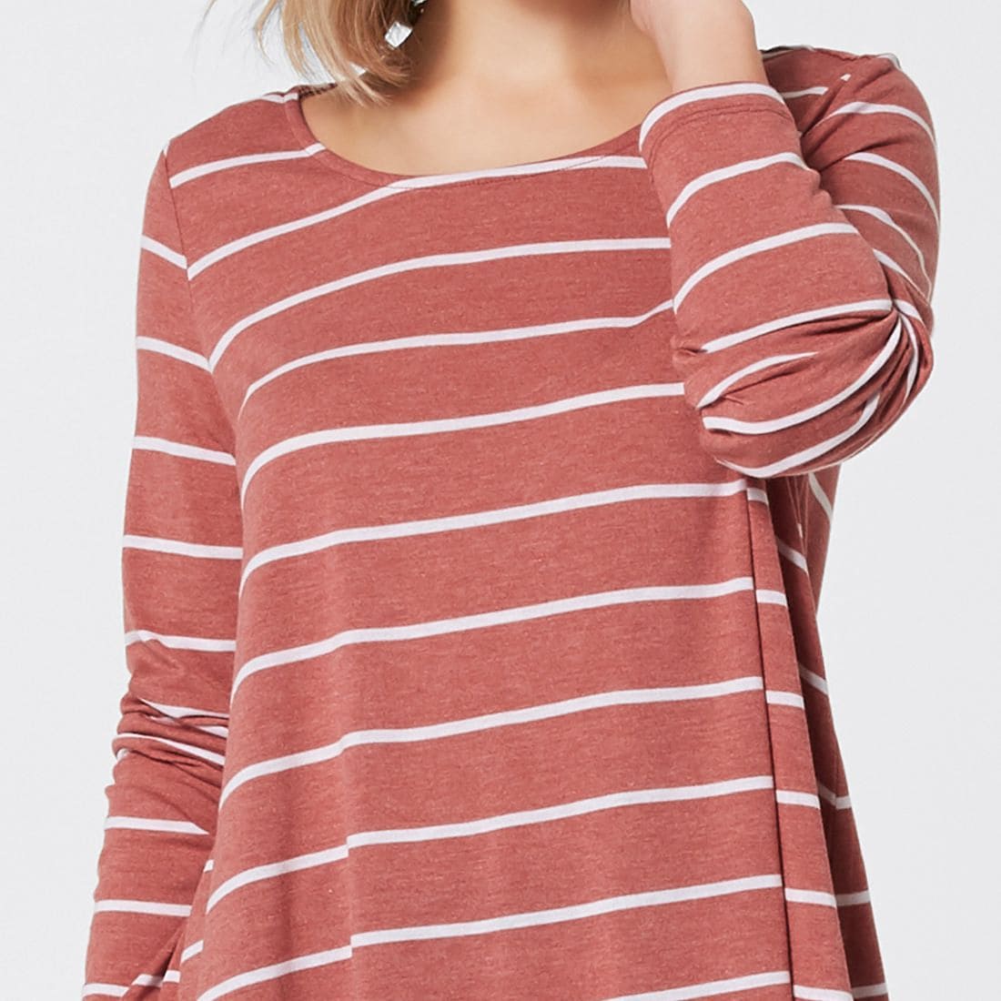 Leanne Long Sleeve Swing Top | Target 